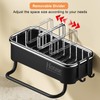 MENGCOOL Sink Caddy, Kitchen Sink Caddy Organiser Sink Sponge Holder