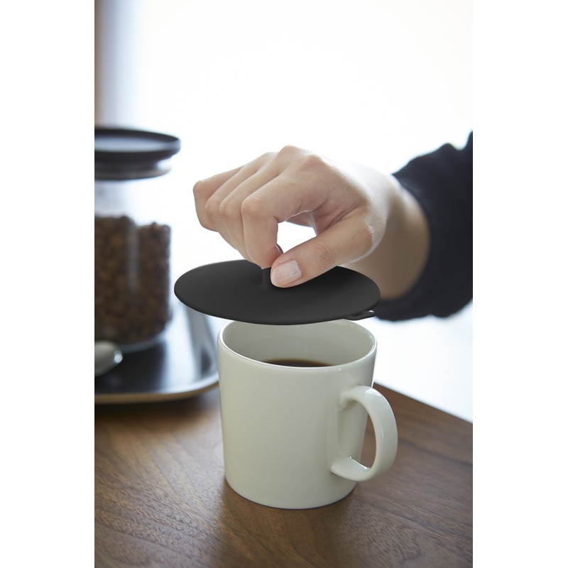 Yamazaki Industries 2862 Cup Cover, Tower, Black