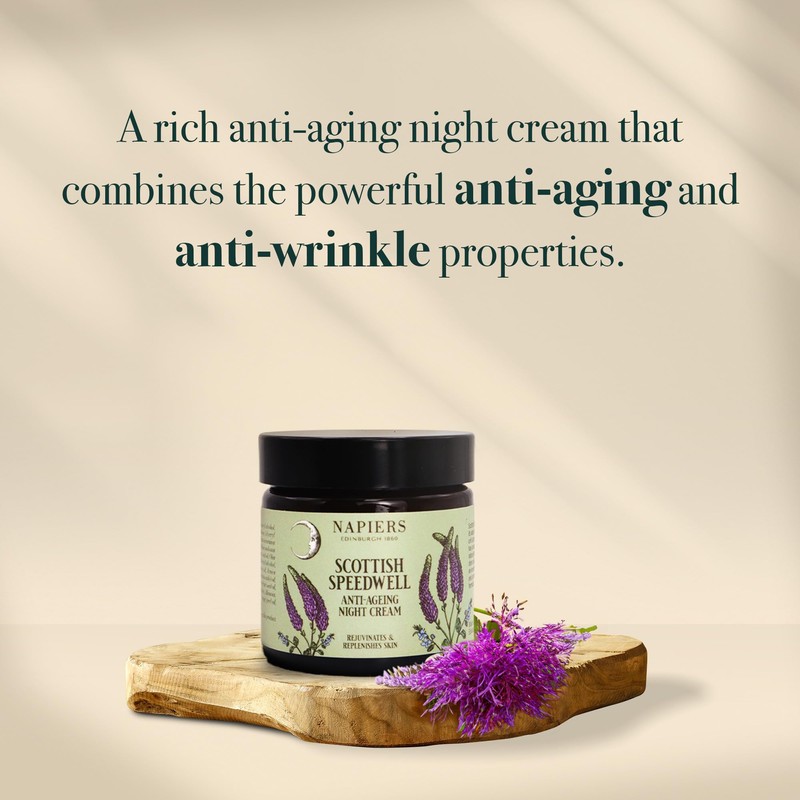 Napiers Speedwell Ageless Night Cream - Anti-Aging & Wrinkle Reduction