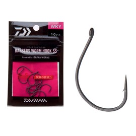 Daiwa HOOK BASSERS WORM HOOK WKY - by 10, N°4