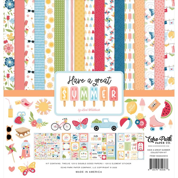 Echo Park Paper Have A Great Summer Collection Kit
