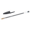 PACK OF 100 BLACK CRYSTAL BIC PENS 0.1MM MEDIUM TIP