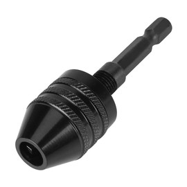 Walfront 0.8-8mm Chuck Adapter with Hex Shank, Electric Keyless Drill Chuck Converter for Screwdriver