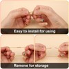 Pack of 200 Christmas Jewellery Hanger Cord, Snap Closure String
