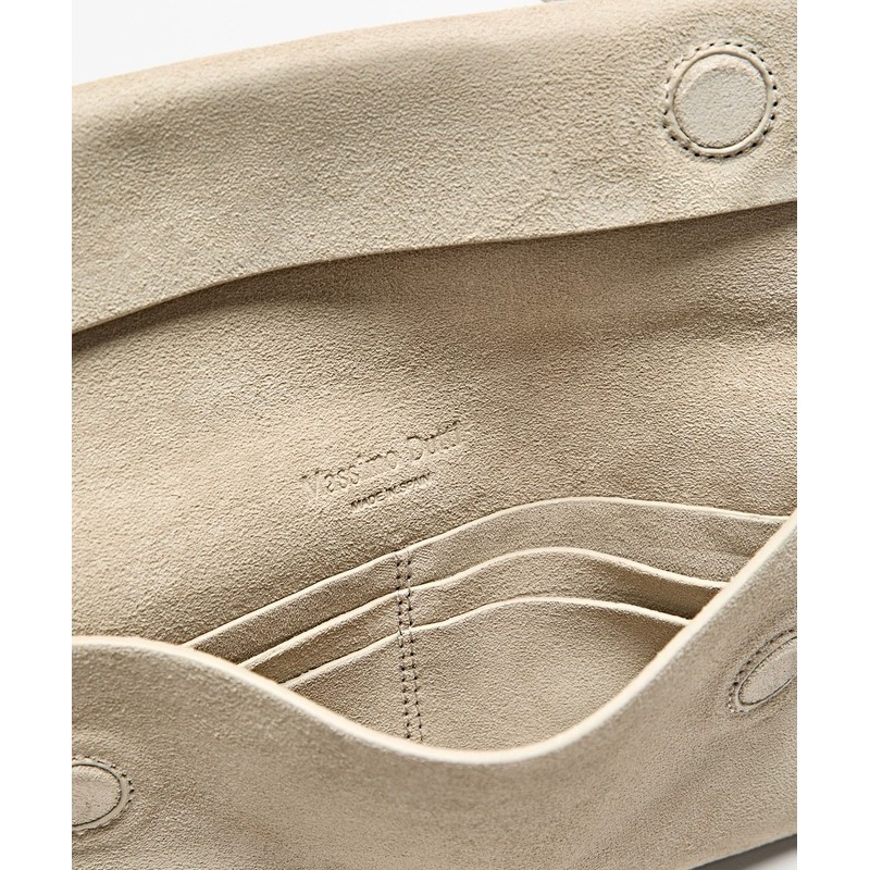 Massimo Dutti Suede Leather Crossbody Bag