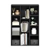 Furinno Furinno Luder 11-Cube Reversible Open Shelf Bookcase, Blackwood