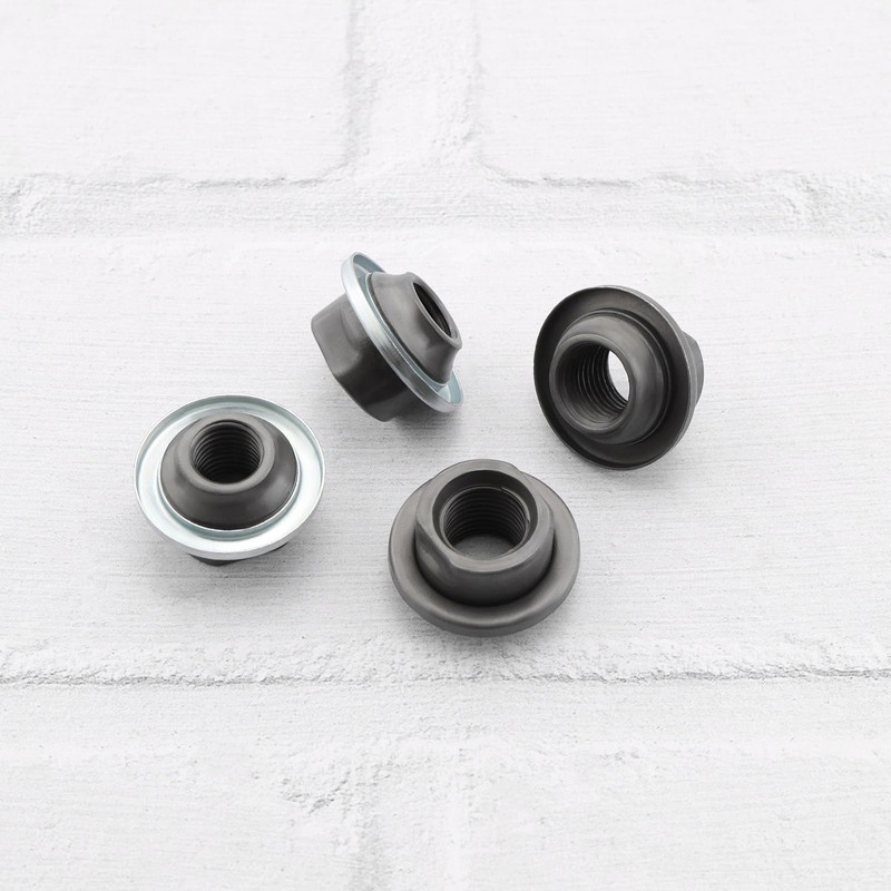 LT Easiyl Pack of 4 Bicycle Axle Nuts for Front/Rear