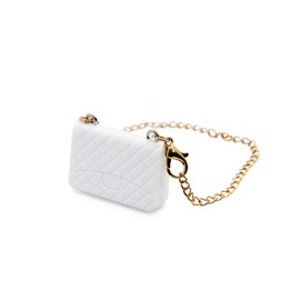 17cm Doll Bag for Labu - Premium Handmade Bag - Luxury Chic Style Set High-End Fashion Accessories (No Doll, Only a Bag) - White