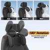 zorunowa Car Headrest Pillow, Thickened Memory Foam Road Pal Headrest,