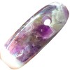 Steinfixx® - Gemstone Pendant Made of Genuine Chevron Amethyst |