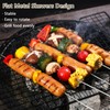elzle 20 Pezzi Spiedini Acciaio Inox Per Barbecue, spiedini in