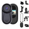 OBEST Action Cam 360 Nachtsicht, Mini POV Camera Bodycam mit