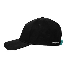 uhlsport Men's Base Cap Snapback Closure, black, Unit size