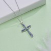 SVODEA Celtic Knot Cross Necklace for Women 925 Sterling Silver