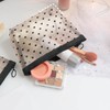Side triangular middle-size pretty small item storage pouch portable / 옆면 삼각 미들사이즈 예쁜 소지품 보관 파우치 휴대용