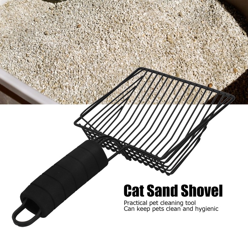 Reusable Metal Cat Litter Sand Scoop Sifter Shovel Pet Cat