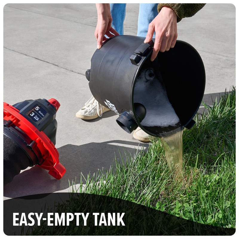 Dirt Devil 5 Gallon Corded Wet Dry Shop Vacuum, Portable,