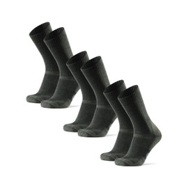 DANISH ENDURANCE Calcetines de Marcha y Senderismo en Lana Merina para Hombre y Mujer 3-pack