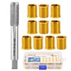 NINEFOX Spark Plug Thread Repair Kit, M12x1.25 | 10-Piece Inserts