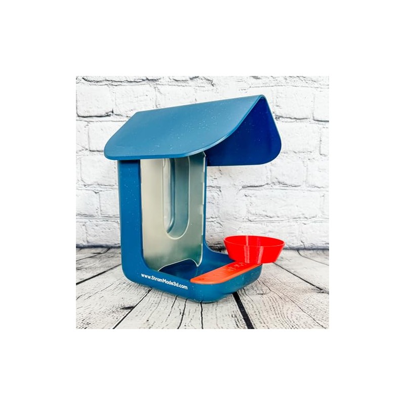 Fruit & Nut Bowl for Bird Buddy (Red)