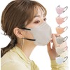 [KANEYAMA] 2023夏用冷感マスク 5Dマスク【カケン試験済】【肌へのカサつき対策】 CICIBELLAマスク（10枚×2パック） クールマスク ひんやりマスク 涼しいマスク 立体マスク バイカラーマスク 3Dマスク