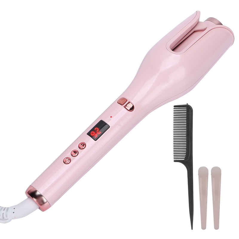 Automatic Rotating Barrel Hair Curler Rose Shape Portable Curling Iron