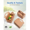 Shallive 12 Pcs Small Party Treat Boxes, 6 Inch Candy