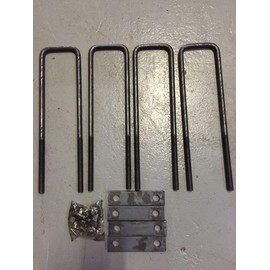 20" U Bolt Kit for Truck Body - Set of 4 - New OEM Morgan Supreme Kidron U-Bolt