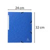 Exacompta - Ref 55412E - Elasticated Folders - Suitable for