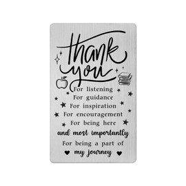 Yobent Teacher Appreciation Gifts for Women Men, Teacher Thank You Gifts Ideas, Best Teacher Thanksgiving Gift Cards, Teacher Retirement Birthday Christmas Gifts, Teacher Week Present