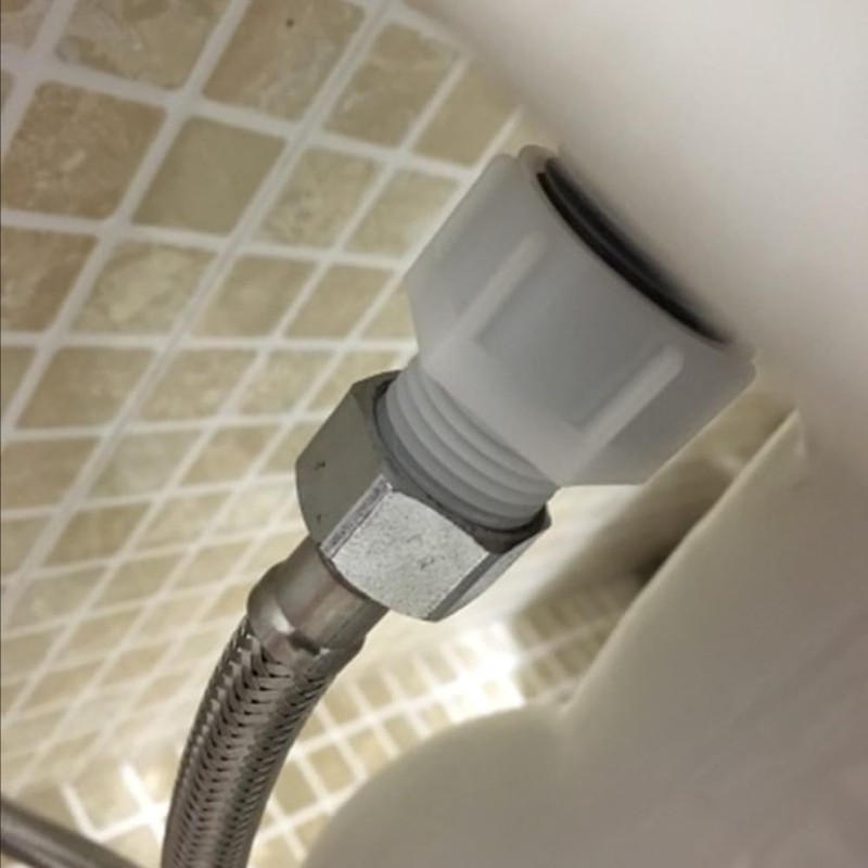 HATOOLHA Toilet Filling Valve Pipe Adapter, 7/8 Inch Female Thread