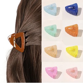 Women small hair claw clip Hair Crab Clamp Ponytail Holder Hair Clip Barrettes Headpiece Hair Clips Women and Girls , Hair claw clips for thick hair women , gifts for women (#1)