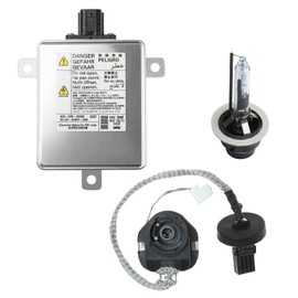 Xenon HID Headlight Ballast for Acura TL CSX TSX RDX MDX ILX Honda Accord CR-Z FR-V Odyssey Mazda 3 5 CX-5 CX-9 Mitsubishi Outlander Lancer Evolution with Igniter D2S Bulb W3T19371 W3T15671 W3T16271