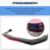 goodfitment Universal Front Lip for Car,Glossy Black Front Bumper Lip,