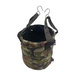 WORKMASTER WM-3100M Electrical Bucket, Spring Back, Round Type, Camouflage, 10.6 inches (27 cm)
