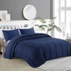 HOMBYS Oversized King Comforter 120x120, Lightweight Quilted Down Alternative Duvet
