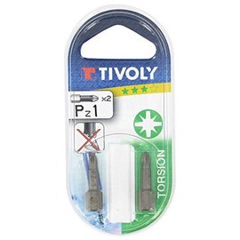 TIVOLY 11520220100 Torsion Bit, Grey