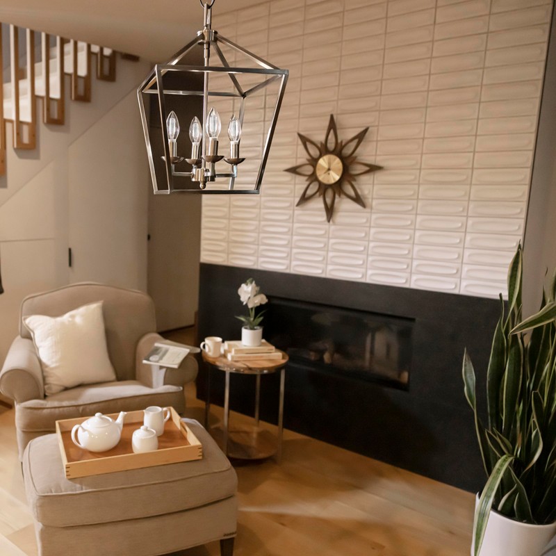 Feit Electric Exposed White Filament LED Bulbs, E12 Candelabra Base,
