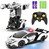 RC Car - Transformer, One Key Transform Flash Robot, 2.4Ghz