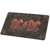 AC/DC breakfast board, plastic, black BFBAC2