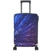 Luckiplus Spandex Suitcase Luggage Suitcase Cover Fits 18"-32" Luggage, fireworks