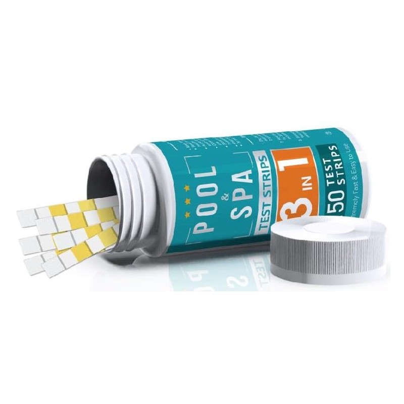 Pool and Hot Tub Test Strips 3IN1, Pack of 150,