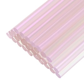 uxcell 30pcs Mini Hot Glue Sticks for Mini Glue Gun, 4-inch x 0.28-inch Glue Gun Sticks for Art DIY Craft, Dull Purple