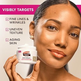 Palmers Cocoa Butter Formula Skin Therapy Oil Crema Facial Retinol-10, Vitamina E y cido Hialurnico, Humectacin 48 Horas, Dermatolgicamente Probada,  