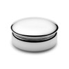 Empire Round Large Pewter Jewelry Box
