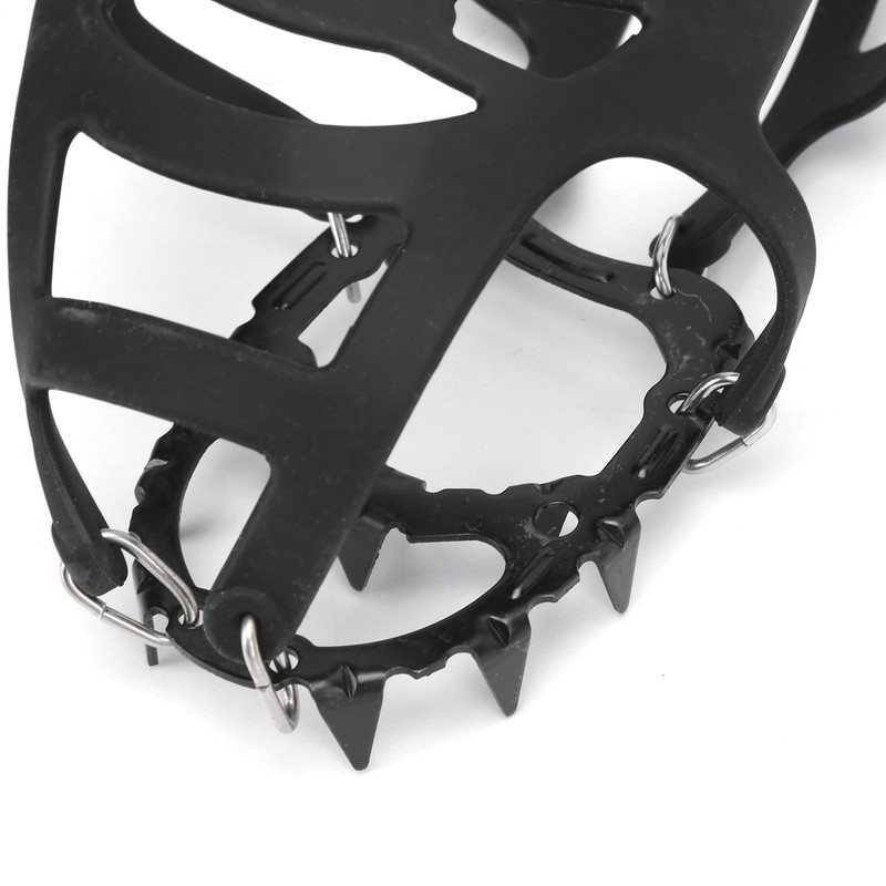 Crampons 18 Teeth Antislip Strong Grip Drop Resistant Ice Cleats