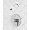 Pfister R890600 Pfirst Modern 1-Handle Shower Trim Only Less Showerhead,