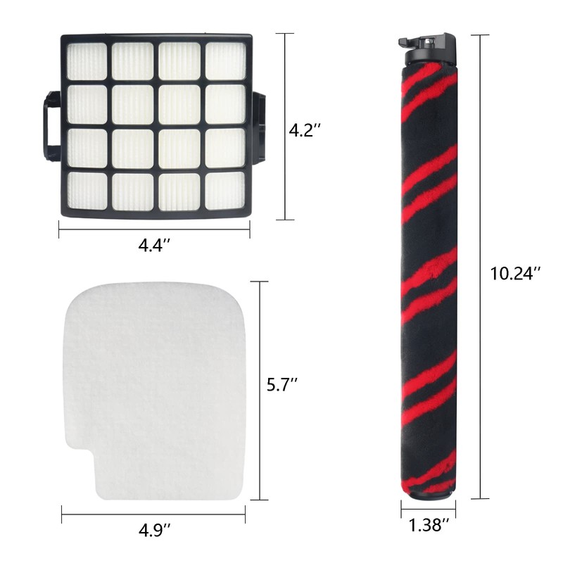 Replacement Filters for Shark Stratos AZ3002 AZ3000 AZ3000W DuoClean PowerFins