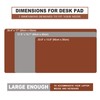 Knodel Desk Pad, Office Desk Mat, 31.5" x 15.7" PU