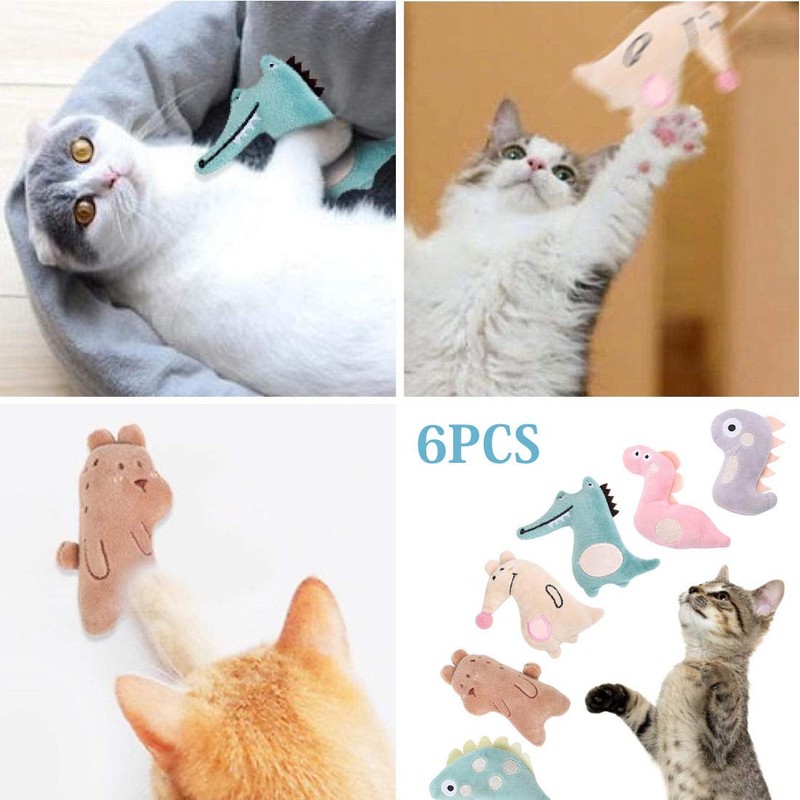 Set of 6, Cat Toy, Cat Toy, Cat Chew Toy,